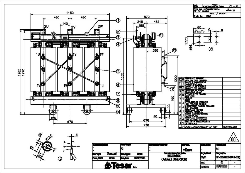 TESAR TRV 630 Elektronik