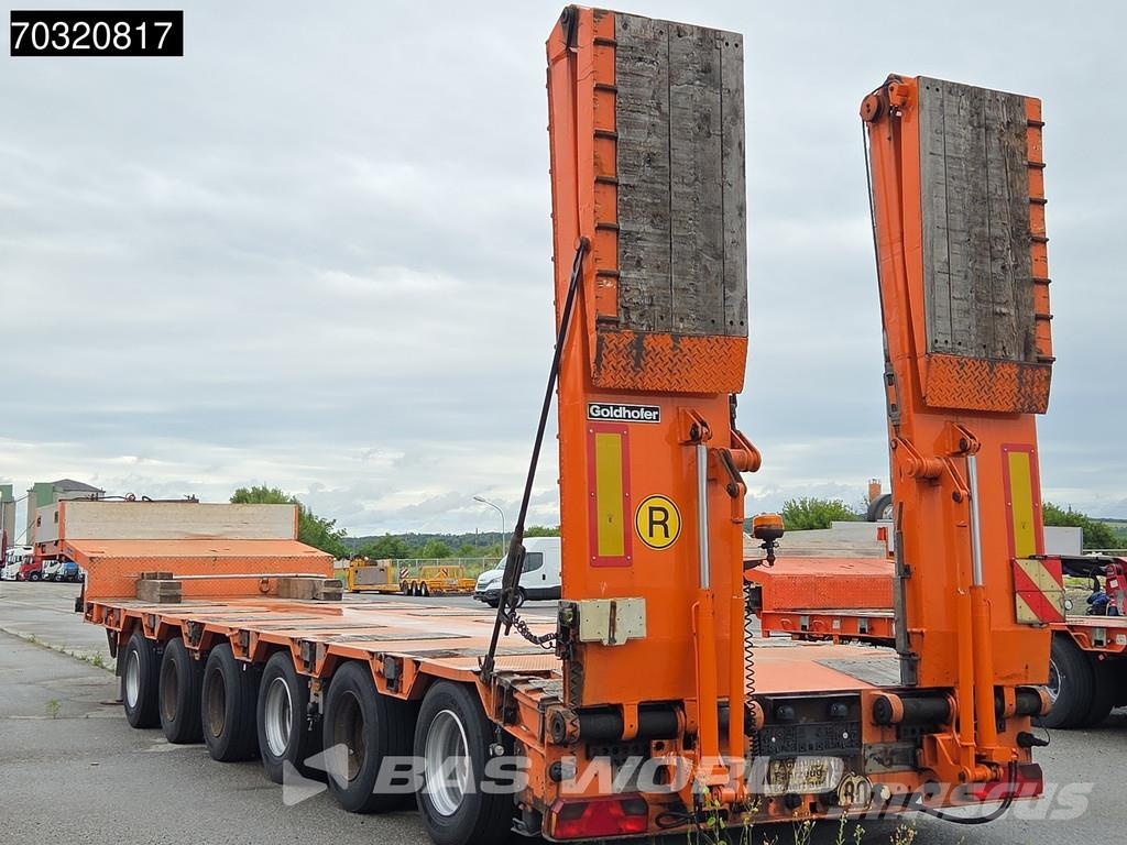 Goldhofer STZ-L6-67/80A Full steered Ramps BPW Nisko-utovarne poluprikolice