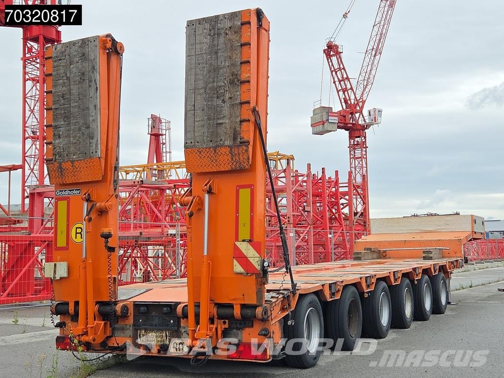 Goldhofer STZ-L6-67/80A Full steered Ramps BPW Nisko-utovarne poluprikolice