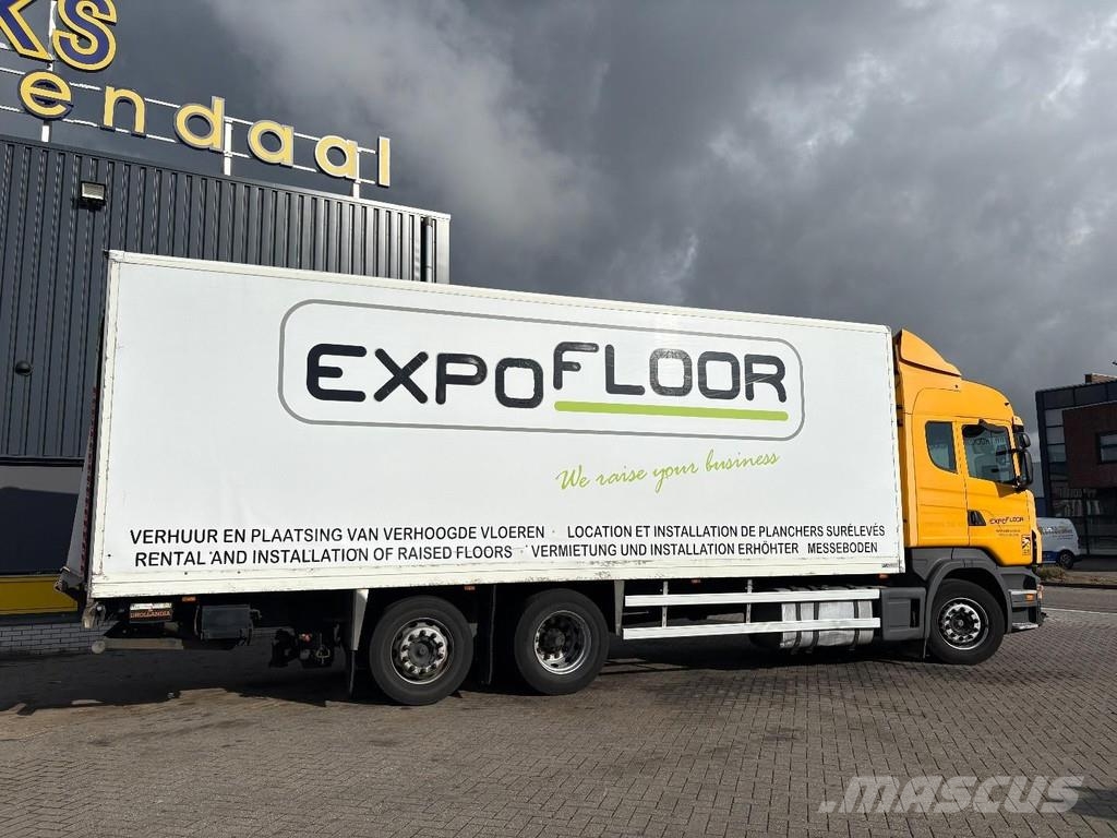 Scania P 380 + 3pedals + 6X2 + LIFT AXLE + LOADLIFT 2500 Camiones con caja de remolque