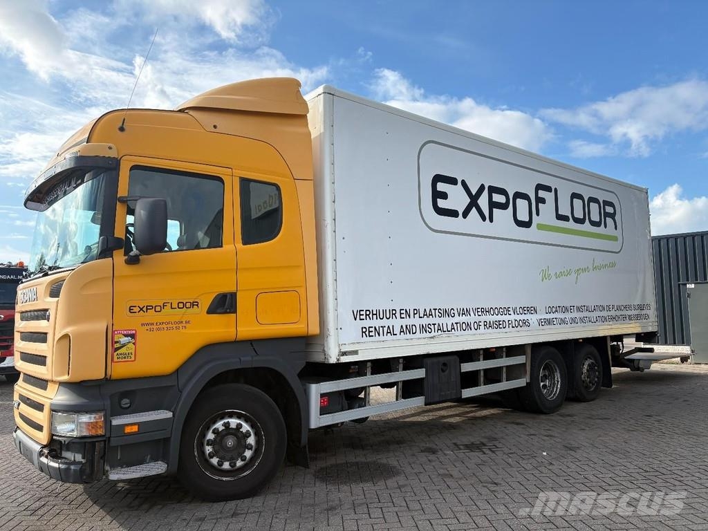 Scania P 380 + 3pedals + 6X2 + LIFT AXLE + LOADLIFT 2500 Camiones con caja de remolque