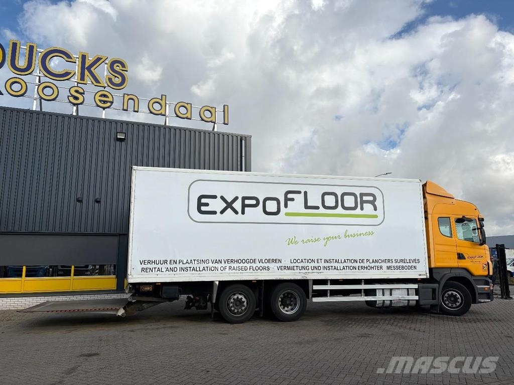 Scania P 380 + 3pedals + 6X2 + LIFT AXLE + LOADLIFT 2500 Camiones con caja de remolque