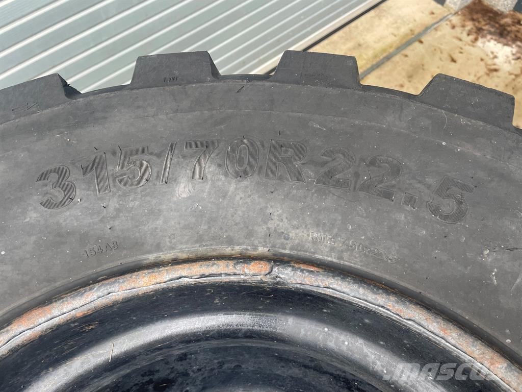 Hydrema RB15-MX18G-HBI 315/70R22.5-Tire/Reifen/Band 轮胎、车轮和轮圈