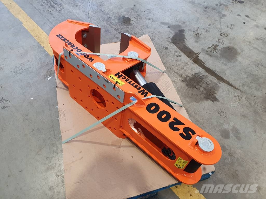 Westtech Woodcracker S200 / Wurzelstockschere / NEU Tesouras Hidráulicas