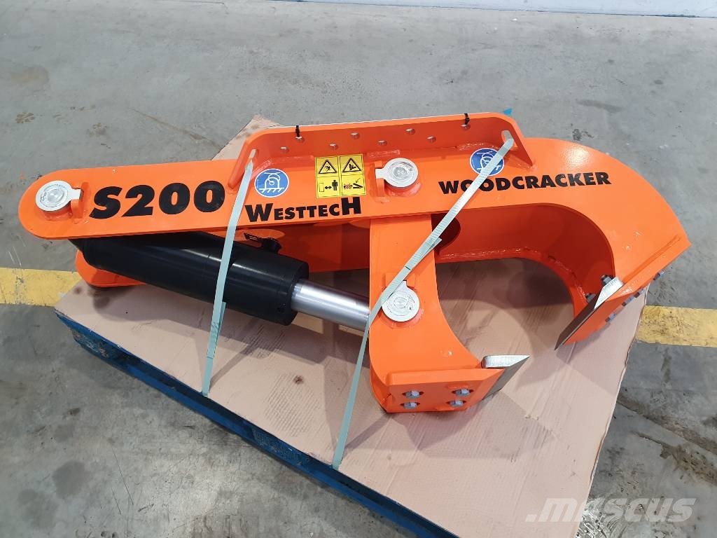 Westtech Woodcracker S200 / Wurzelstockschere / NEU Tesouras Hidráulicas