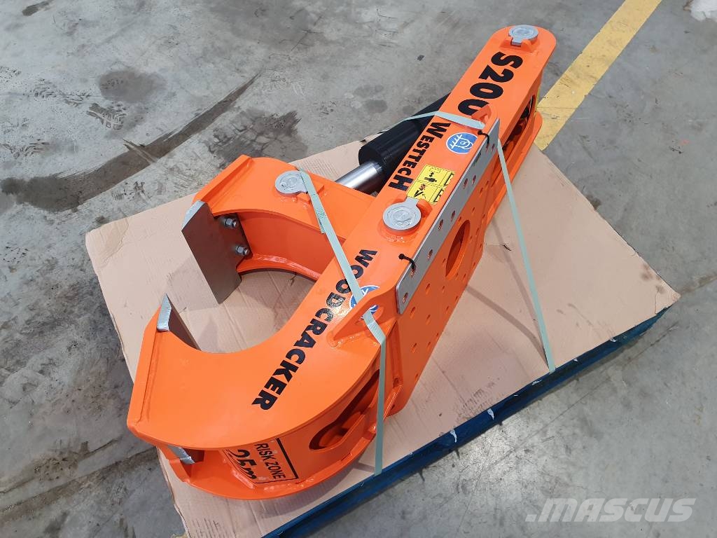 Westtech Woodcracker S200 / Wurzelstockschere / NEU Tesouras Hidráulicas