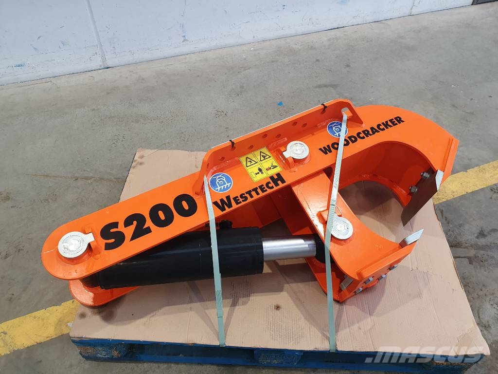 Westtech Woodcracker S200 / Wurzelstockschere / NEU Tesouras Hidráulicas