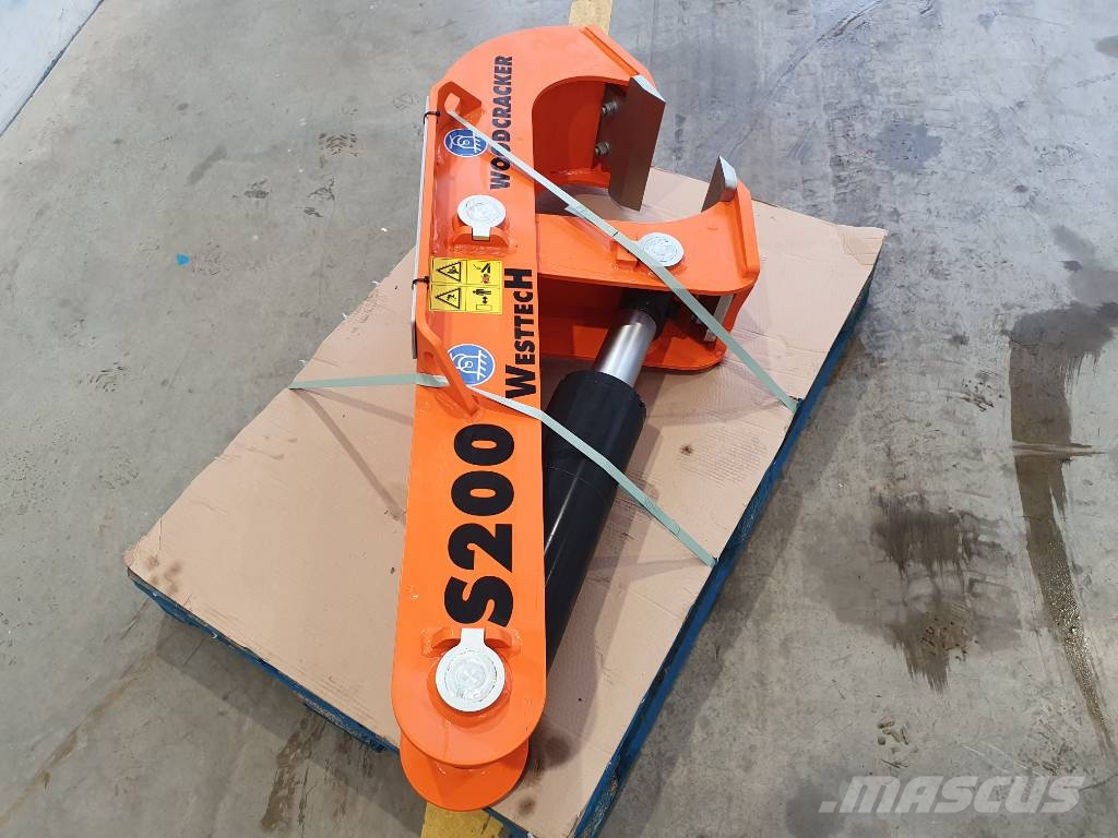 Westtech Woodcracker S200 / Wurzelstockschere / NEU Tesouras Hidráulicas