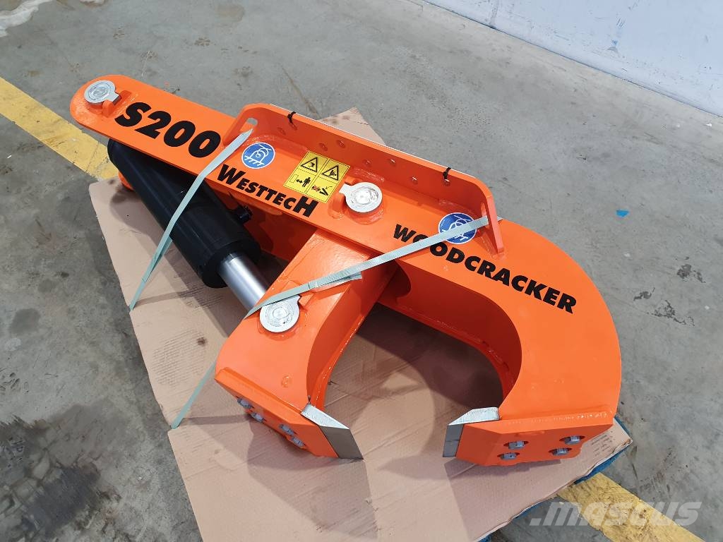 Westtech Woodcracker S200 / Wurzelstockschere / NEU Tesouras Hidráulicas