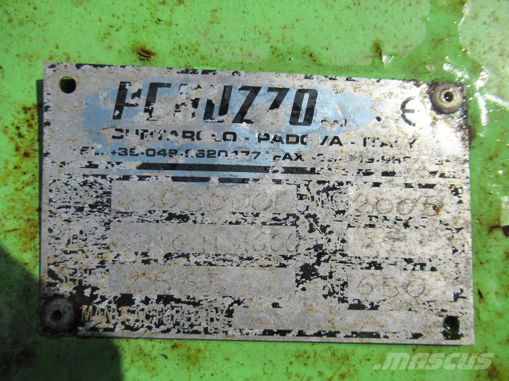 Peruzzo 1600 Klepelmaaier + Opvang Traktorklippere