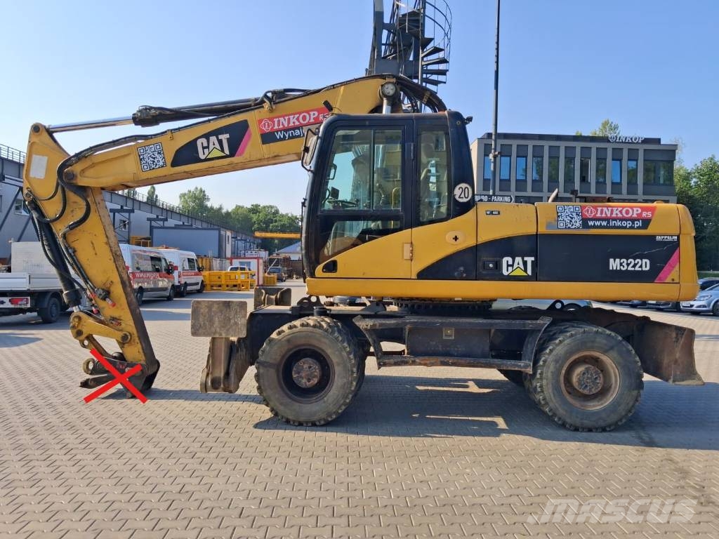 CAT M 322 D Wielgraafmachines