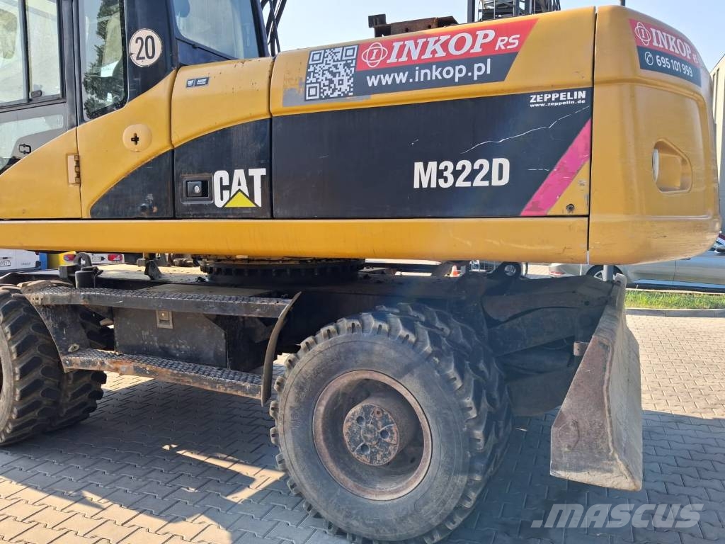 CAT M 322 D Wielgraafmachines