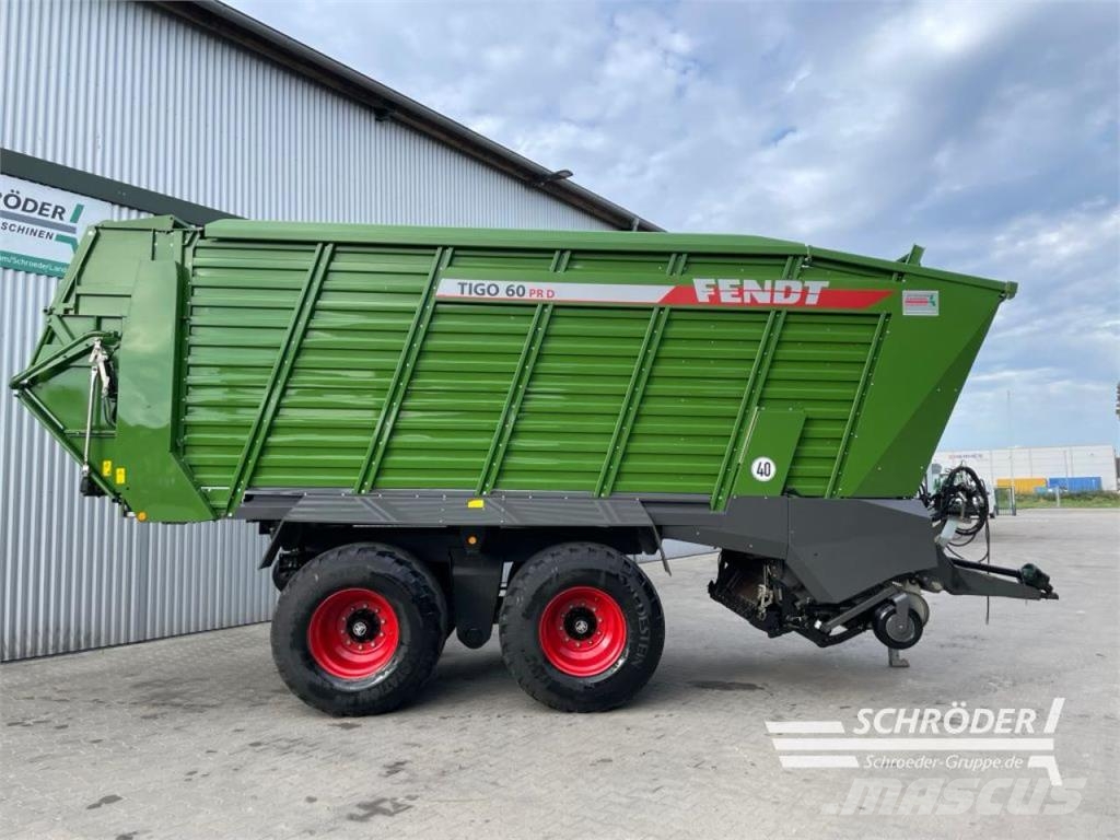 Fendt TIGO 60 PR Selvlæssende vogne