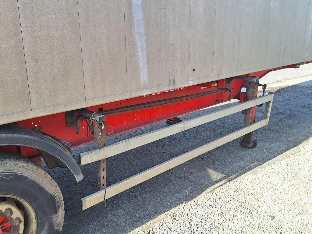 Kel-Berg 3 akslet 48 m3 tiptrailer med nedfældbar side Semi-trailer med tip