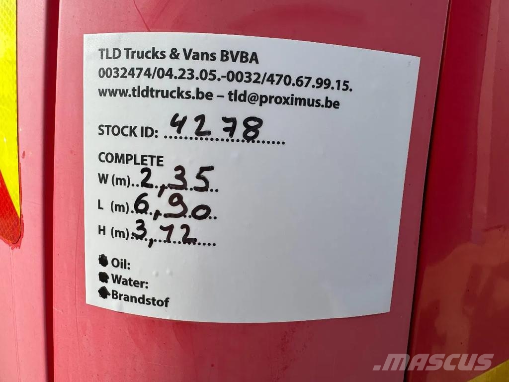 Mercedes-Benz ATEGO 1325 **FIRETRUCK-2000LTR TANK 消防車