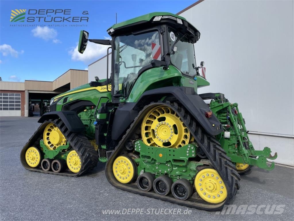 John Deere 8RX 410 Kāpurķēžu ceļamkrāni