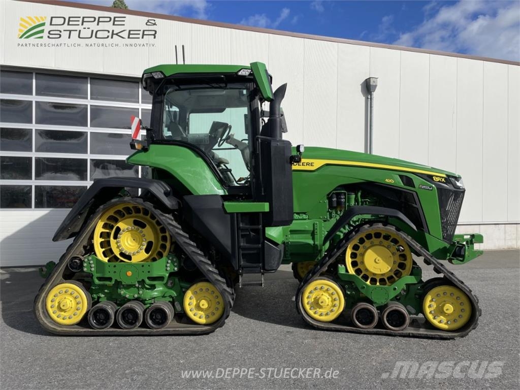 John Deere 8RX 410 Kāpurķēžu ceļamkrāni