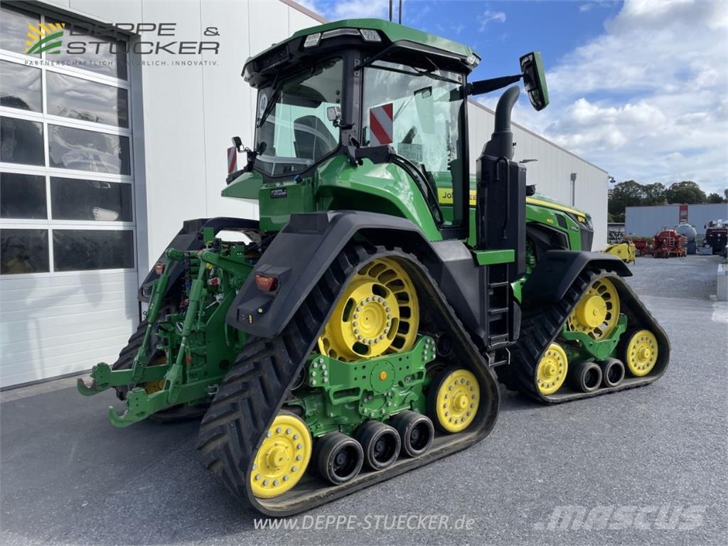 John Deere 8RX 410 Kāpurķēžu ceļamkrāni