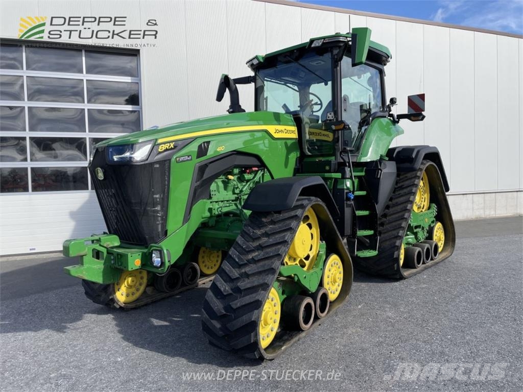 John Deere 8RX 410 Kāpurķēžu ceļamkrāni