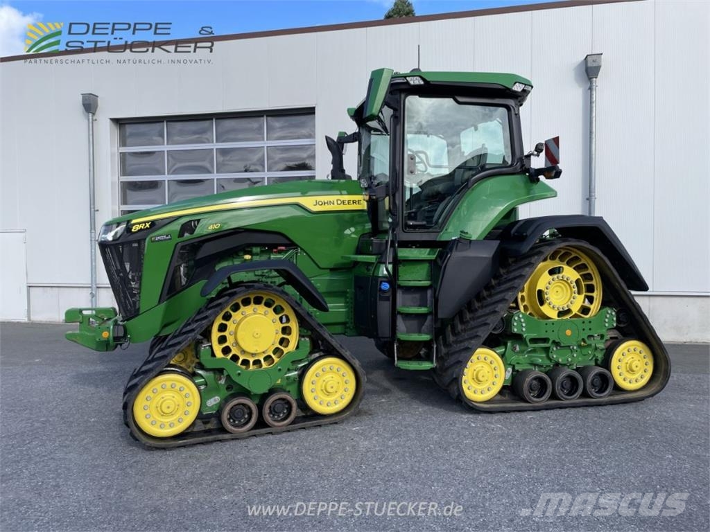 John Deere 8RX 410 Kāpurķēžu ceļamkrāni