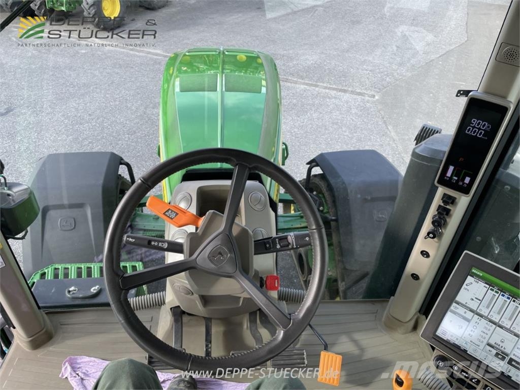 John Deere 8RX 410 Kāpurķēžu ceļamkrāni