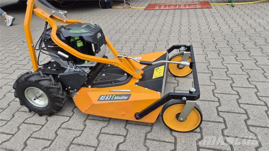 As-Motor AS 63 E-Allmäher SET 2*12AH + LAdegerät 밀면서 전진하는 잔디깎기