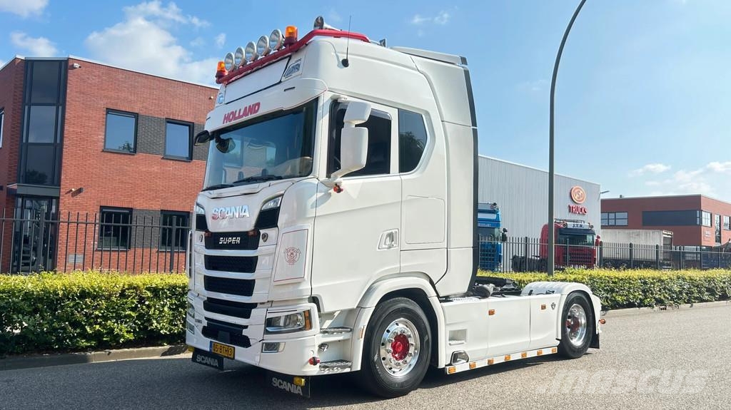 Scania S580 V8 NGS TOP condition| 4 baloons | park cool | Ťahače
