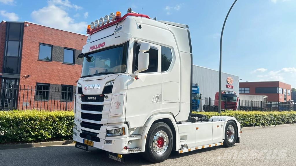 Scania S580 V8 NGS TOP condition| 4 baloons | park cool | Седельные тягачи