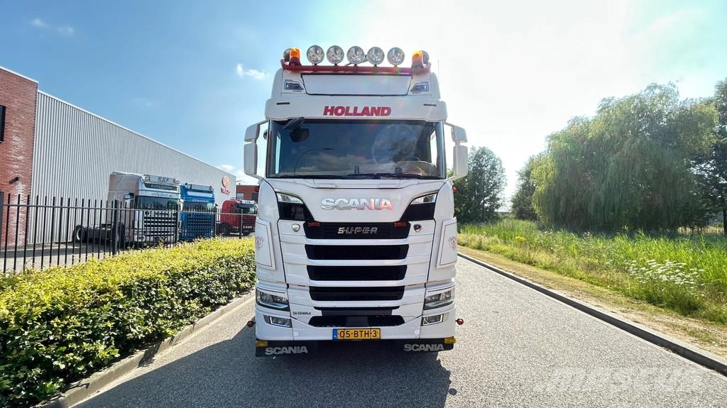 Scania S580 V8 NGS TOP condition| 4 baloons | park cool | Седельные тягачи