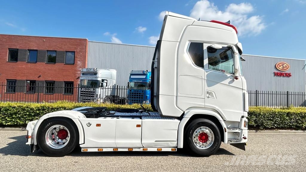 Scania S580 V8 NGS TOP condition| 4 baloons | park cool | Седельные тягачи