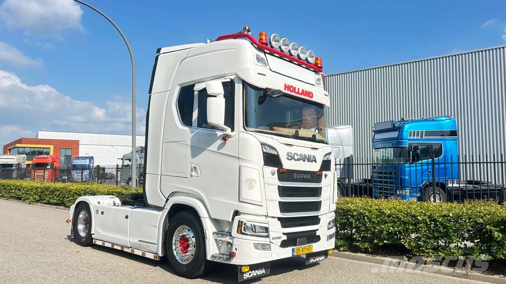 Scania S580 V8 NGS TOP condition| 4 baloons | park cool | Ťahače