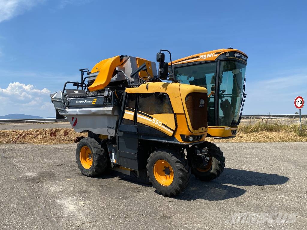 Pellenc OPTIMUM 530 Selectiv'Process2 endommagée ماكينات حصد الكروم