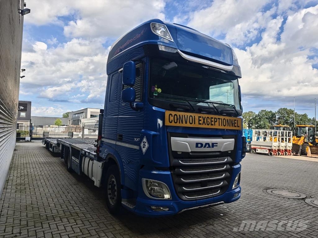 DAF XF 480 6x2 + FVG FS 4 Pieces! مركبات النقل