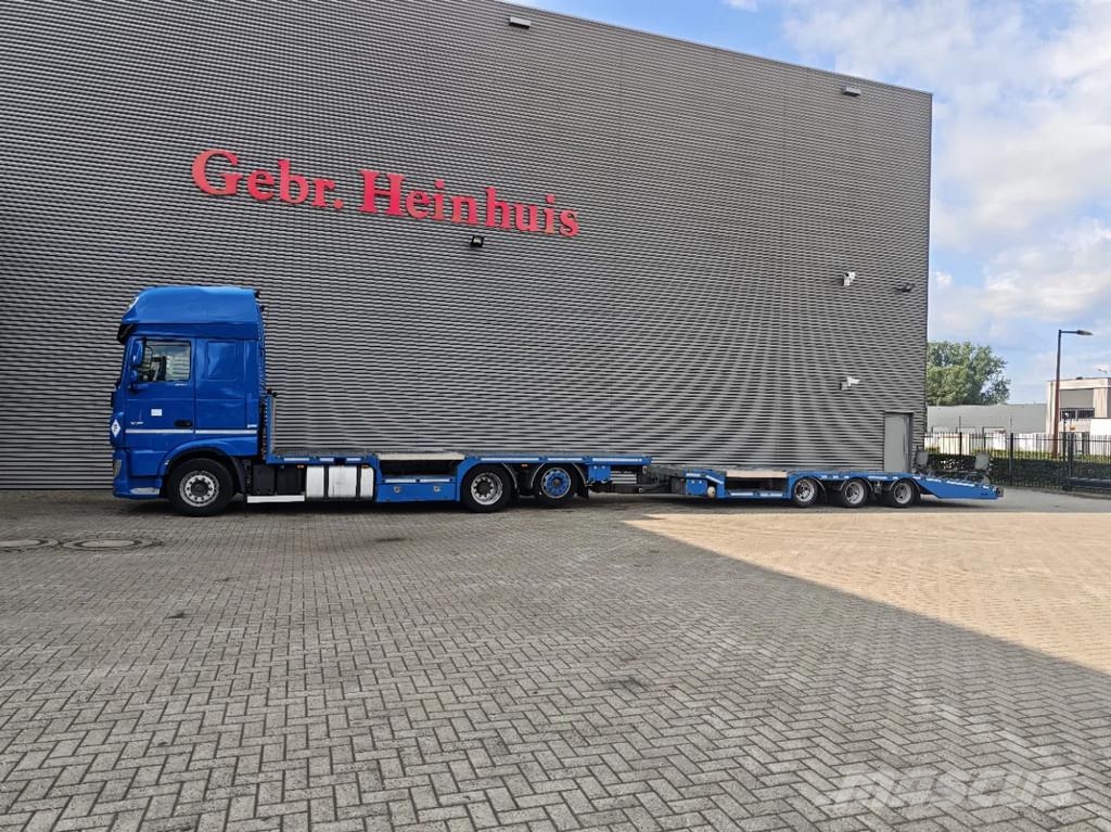 DAF XF 480 6x2 + FVG FS 4 Pieces! مركبات النقل