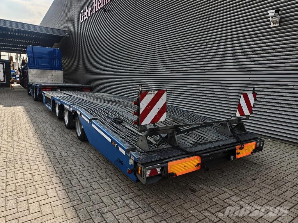 DAF XF 480 6x2 + FVG FS 4 Pieces! مركبات النقل