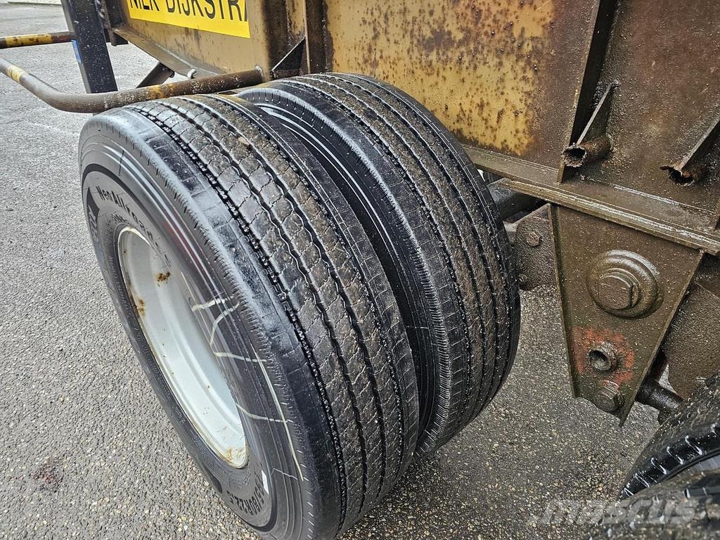Pacton 2126 C-2 | 20 FOOT| BLADGEVEERD|DOUBLE TIRES| BPW Konteyner yari çekiciler