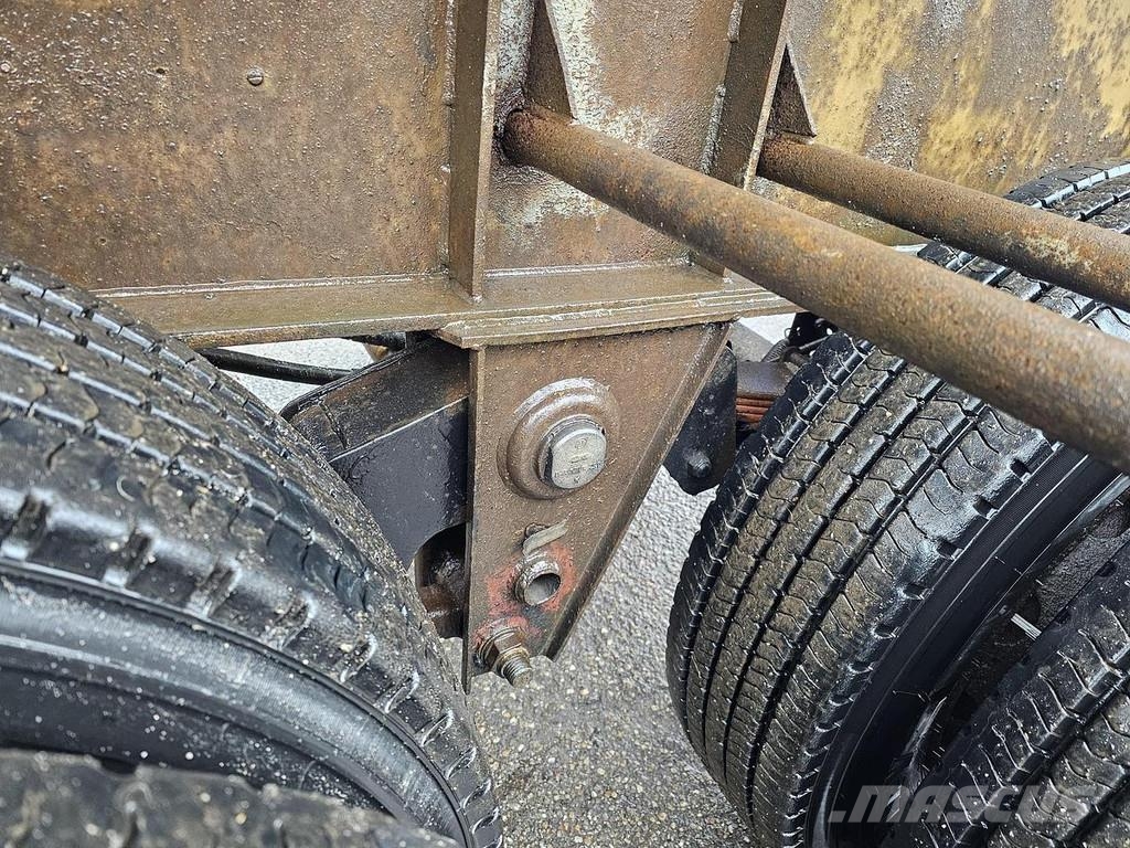 Pacton 2126 C-2 | 20 FOOT| BLADGEVEERD|DOUBLE TIRES| BPW Konteyner yari çekiciler