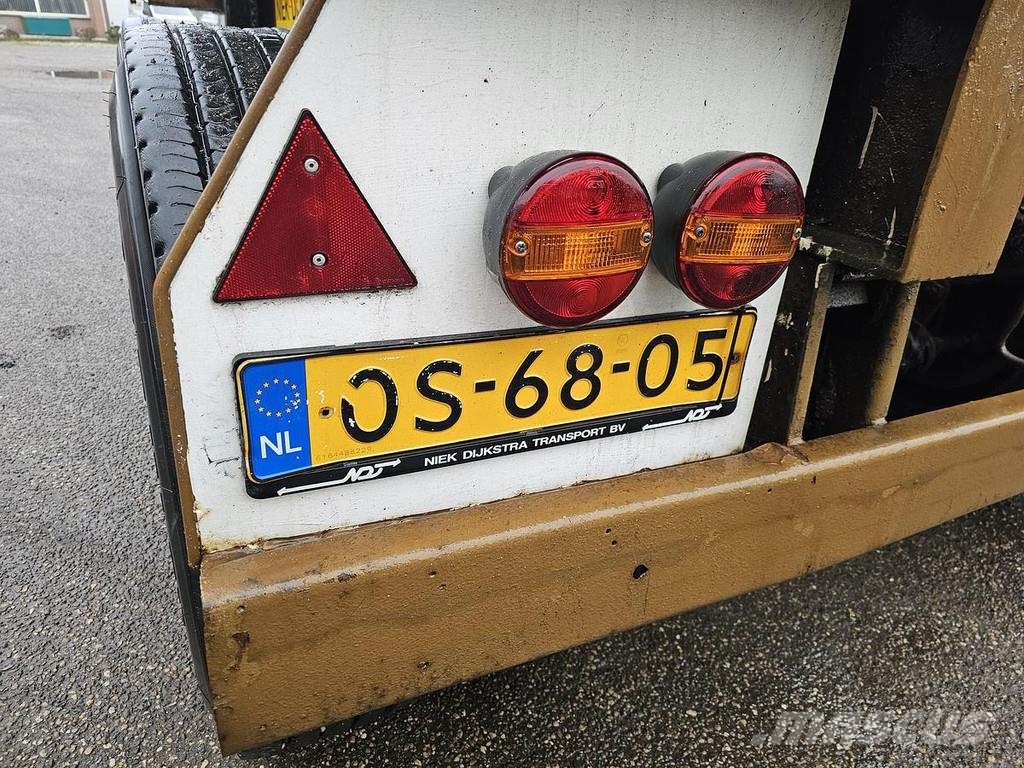 Pacton 2126 C-2 | 20 FOOT| BLADGEVEERD|DOUBLE TIRES| BPW Konteyner yari çekiciler