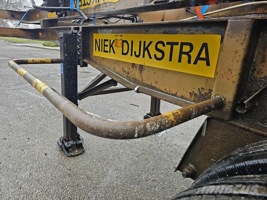 Pacton 2126 C-2 | 20 FOOT| BLADGEVEERD|DOUBLE TIRES| BPW Konteyner yari çekiciler