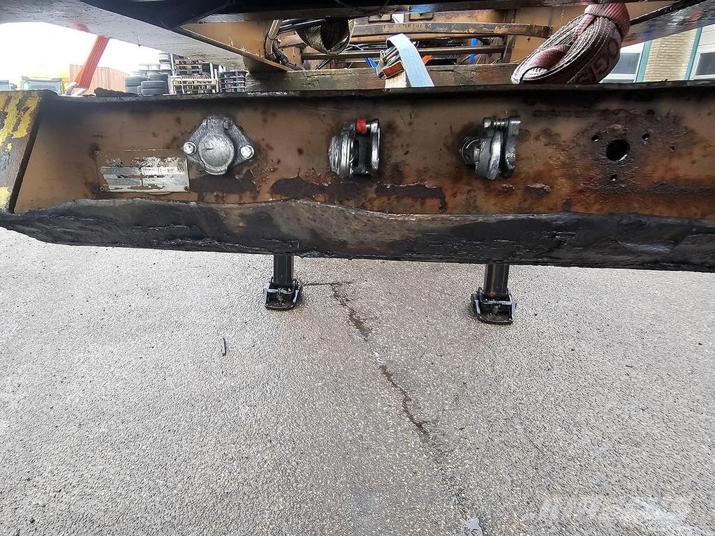 Pacton 2126 C-2 | 20 FOOT| BLADGEVEERD|DOUBLE TIRES| BPW Konteyner yari çekiciler
