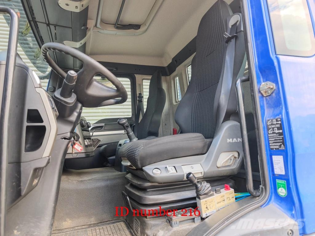 MAN TGS 18.360 4x2 2 Seitenkipper Hiab 122 DS-3 Hiduo Tipper trucks