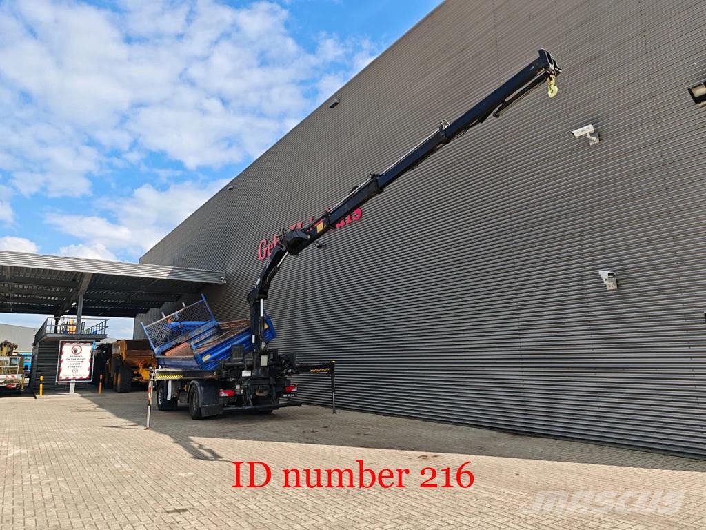 MAN TGS 18.360 4x2 2 Seitenkipper Hiab 122 DS-3 Hiduo Tipper trucks