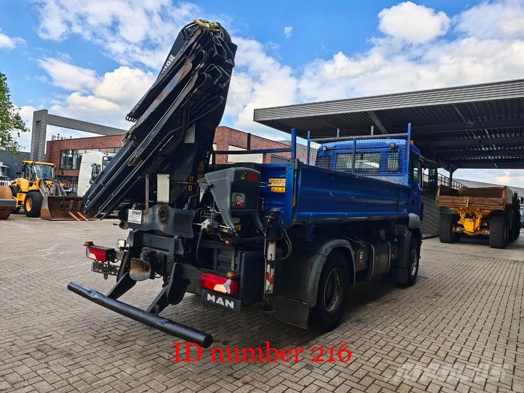 MAN TGS 18.360 4x2 2 Seitenkipper Hiab 122 DS-3 Hiduo Tipper trucks
