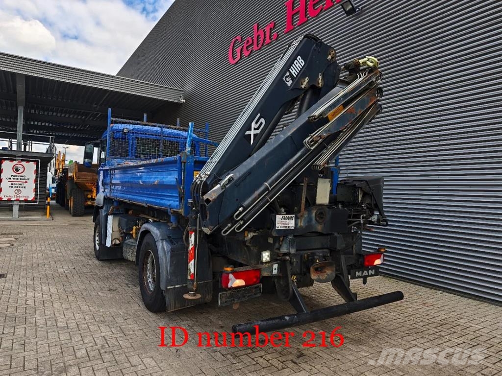 MAN TGS 18.360 4x2 2 Seitenkipper Hiab 122 DS-3 Hiduo Tipper trucks