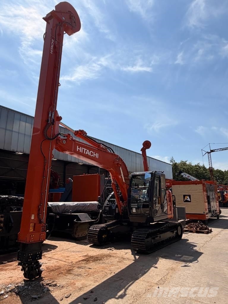 Hitachi ZX135US-6-CTA telescopic arm Polovni specijalni bageri