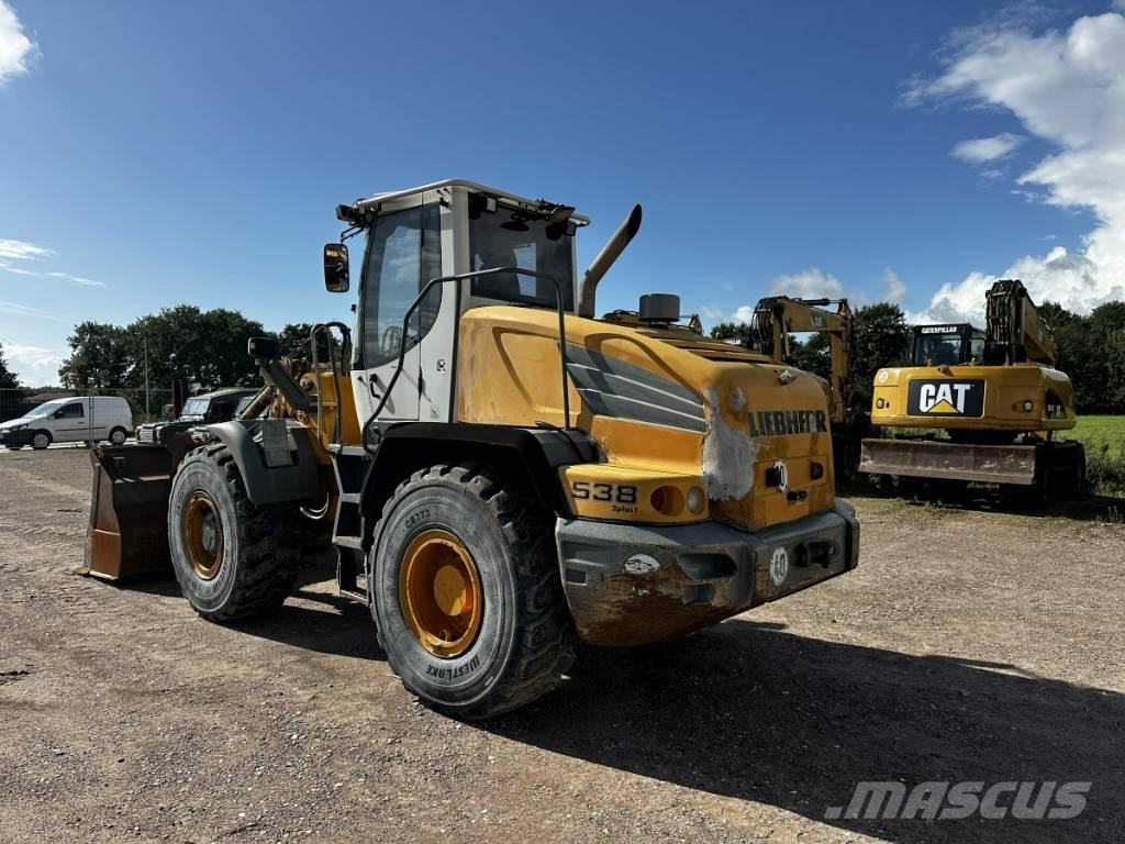 Liebherr L 538+ 40 Km/h+ Klima Deutsche Maschine Pyöräkuormaajat
