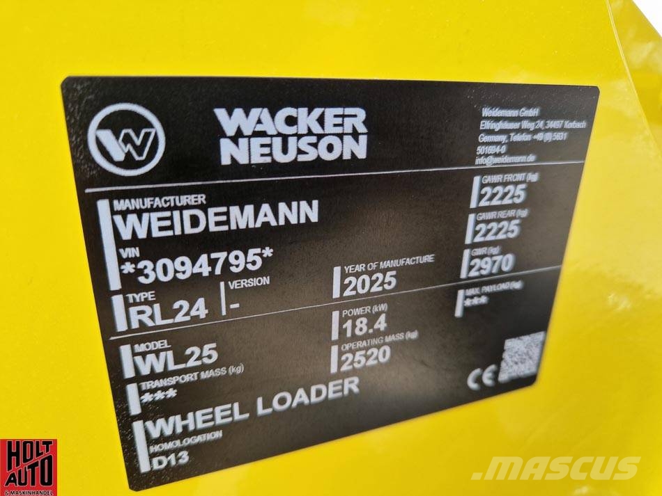 Wacker Neuson WL 25 Wielladers