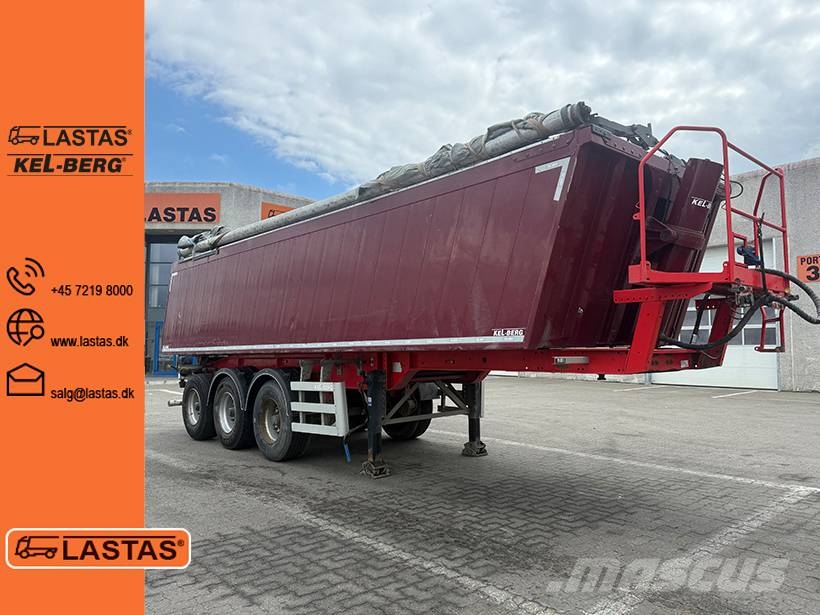 Kel-Berg Tipper / Alukastenmulde Kipper 30m3 Semi-reboques basculantes