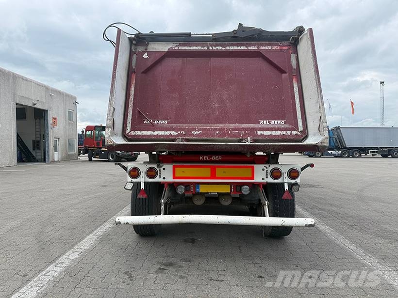 Kel-Berg Tipper / Alukastenmulde Kipper 30m3 Semi-reboques basculantes