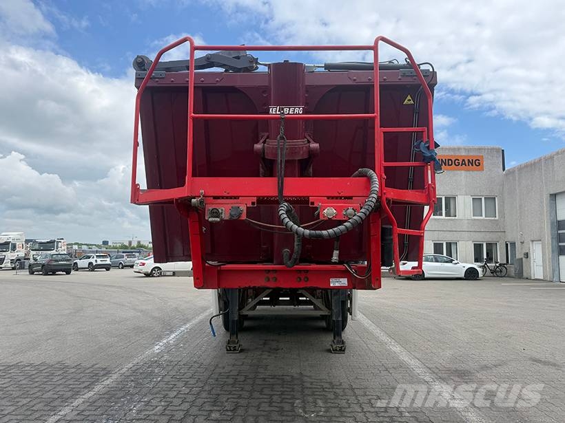 Kel-Berg Tipper / Alukastenmulde Kipper 30m3 Semi-reboques basculantes